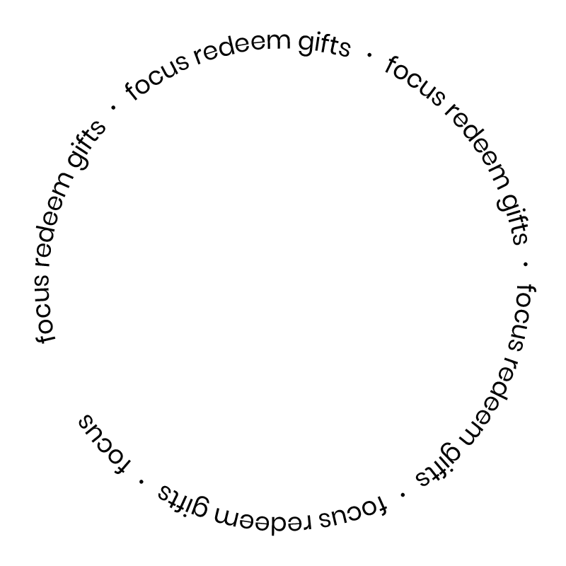 focus redeem gifts
